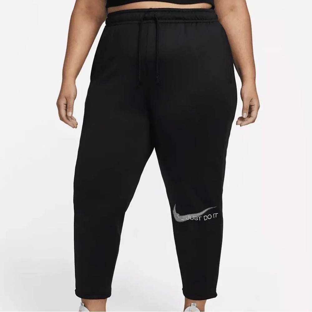 Nike Therma Fit All Time GX Pants Black Women Plus 1X Sweatpants NEW. 187